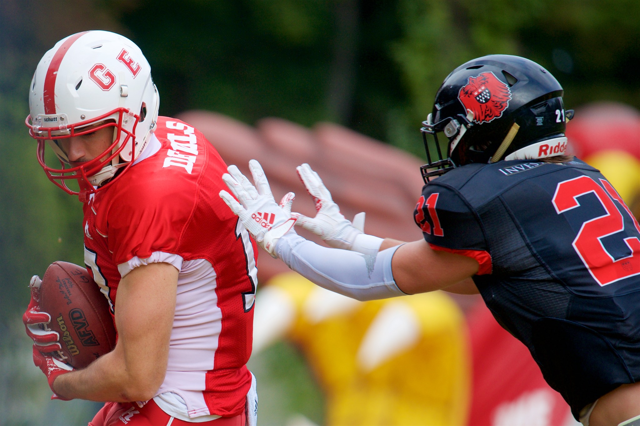 Mit der Begegnung der Cologne Falcons gegen die Gelsenkirchen Devils endet die diesjährige Regionalliga (Foto: Oliver Jungnitsch)