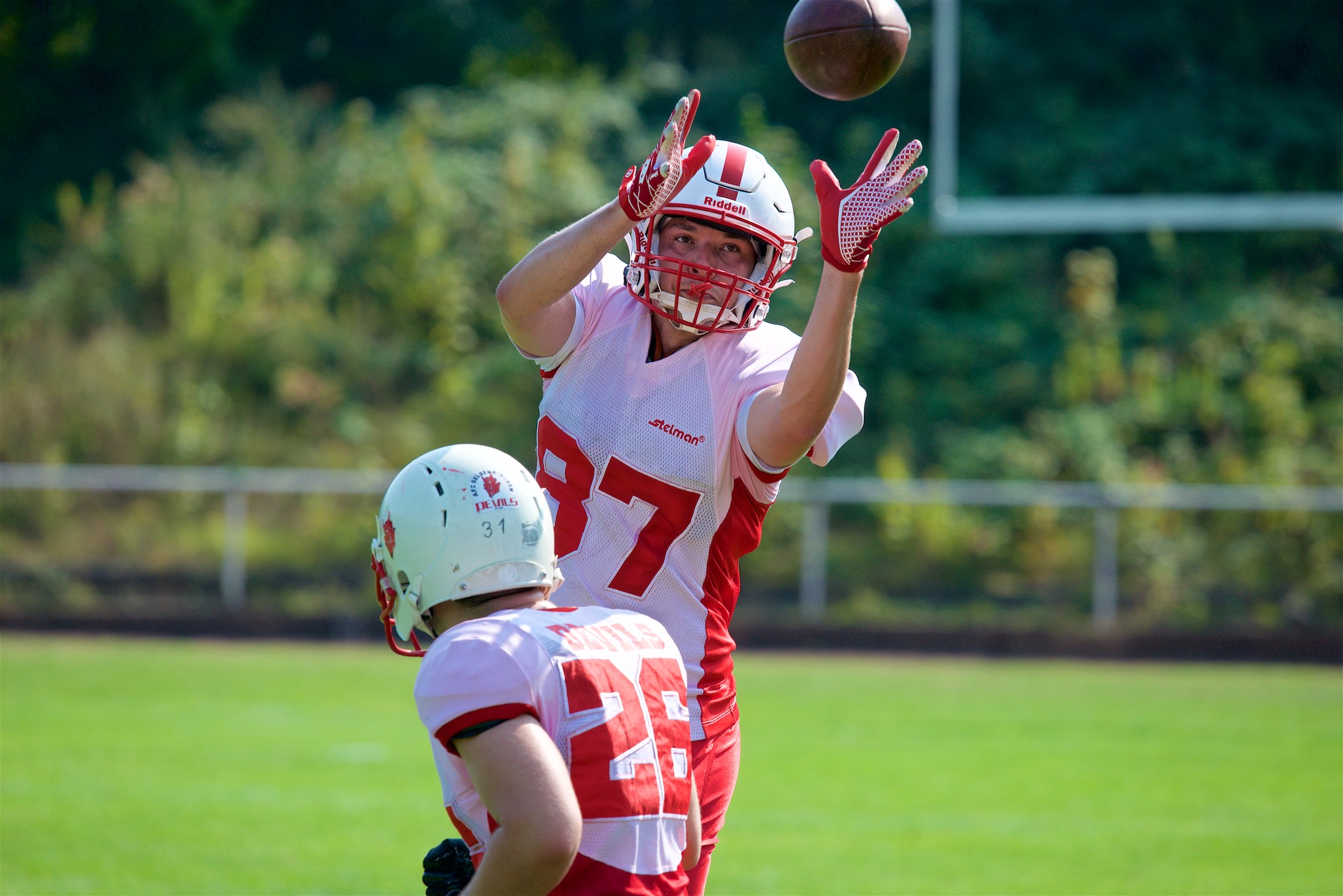 Mini Camp der Gelsenkirchen Devils auf ihrem Homefield (Foto: Oliver Jungnitsch)