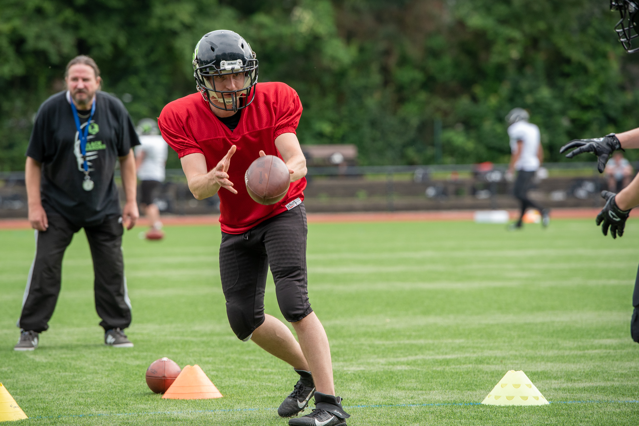 Training der Herne Black Barons (Foto: Oliver Jungnitsch)