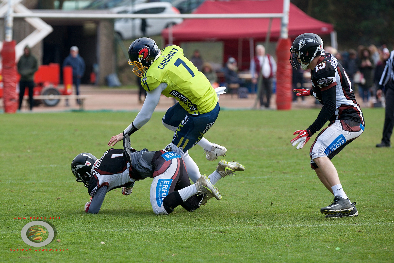 Die Assindia Cardinals empfangen die Wuppertal Greyhounds - Archivfoto vom 7. Wupperbowl (Foto: Oliver Jungnitsch)