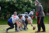 Training der Solingen Paladins-OJ